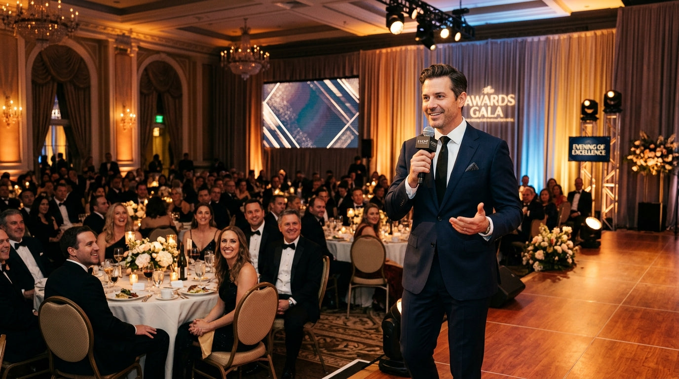 What a Professional Emcee for Corporate Events Actually Does